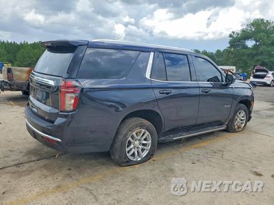 Trzecie zdjęcie samochodu z tyłu: 2023 CHEVROLET TAHOE C1500 LT VIN:1GNSCNKD9PR477925 - miniatura