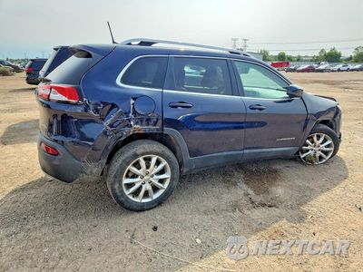 Trzecie zdjęcie samochodu z tyłu: 2016 JEEP CHEROKEE LIMITED VIN:1C4PJMDS9GW251959 - miniatura