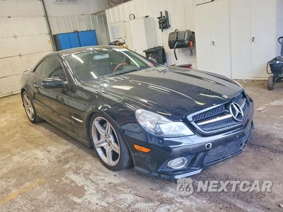 Czwarte zdjęcie samochodu z boku: 2011 MERCEDES-BENZ SL 550 VIN:WDBSK7BA0BF164767 - miniatura