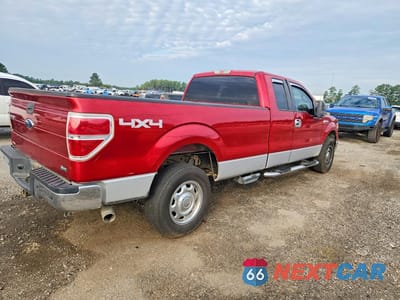 Trzecie zdjęcie samochodu z tyłu: 2010 FORD F150 SUPER CAB VIN:1FTVX1EV3AKA23628 - miniatura
