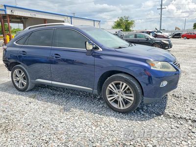 Czwarte zdjęcie samochodu z boku: 2015 LEXUS RX 350 BASE VIN:2T2ZK1BA0FC158846 - miniatura