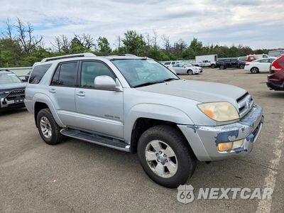 Czwarte zdjęcie samochodu z boku: 2003 TOYOTA 4RUNNER LIMITED VIN:JTEBT17R630027665 - miniatura