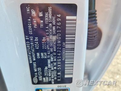 Zdjęcie 12 z 12 samochodu: 2021 KIA K5 LXS VIN:5XXG14J20MG017694 - miniatura
