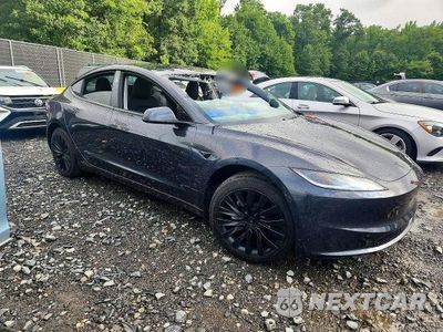 Czwarte zdjęcie samochodu z boku: 2026 TESLA MODEL 3 VIN:5YJ3E1EAXTF149298 - miniatura