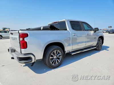 Trzecie zdjęcie samochodu z tyłu: 2020 CHEVROLET SILVERADO C1500 LT VIN:3GCPWCED4LG140238 - miniatura