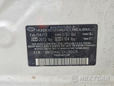 Zdjęcie 13 z 13 samochodu: 2013 HYUNDAI ELANTRA LIMITED VIN:5NPDH4AE0DH288428 - miniatura
