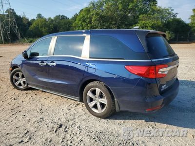 Drugie zdjęcie samochodu z przodu: 2019 HONDA ODYSSEY EXL VIN:5FNRL6H70KB128505 - miniatura