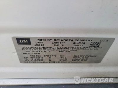 Zdjęcie 13 z 13 samochodu: 2019 BUICK ENCORE ESSENCE VIN:KL4CJGSM0KB731774 - miniatura