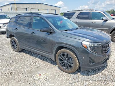 Czwarte zdjęcie samochodu z boku: 2020 GMC TERRAIN SLT VIN:3GKALVEVXLL219766 - miniatura