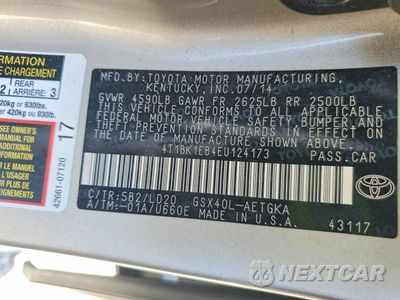 Zdjęcie 13 z 13 samochodu: 2014 TOYOTA AVALON XLE VIN:4T1BK1EB4EU124173 - miniatura