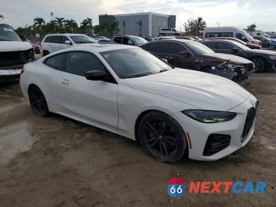 Czwarte zdjęcie samochodu z boku: 2023 BMW 430I VIN:WBA53AP00PCM82791 - miniatura