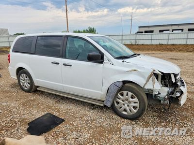 Czwarte zdjęcie samochodu z boku: 2019 DODGE GRAND CARAVAN SE VIN:2C4RDGBG6KR792470 - miniatura