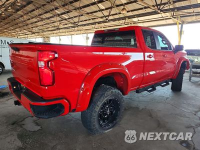 Trzecie zdjęcie samochodu z tyłu: 2020 CHEVROLET SILVERADO K1500 RST VIN:1GCRYEED2LZ238988 - miniatura