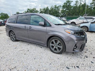 Czwarte zdjęcie samochodu z boku: 2018 TOYOTA SIENNA SE PREMIUM 8-PASSENGER VIN:5TDXZ3DC7JS960988 - miniatura