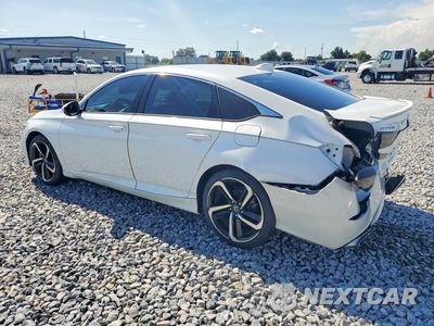 Drugie zdjęcie samochodu z przodu: 2018 HONDA ACCORD SPORT VIN:1HGCV1F31JA197411 - miniatura