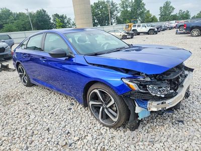 Czwarte zdjęcie samochodu z boku: 2022 HONDA ACCORD SPORT VIN:1HGCV2F33NA019723 - miniatura