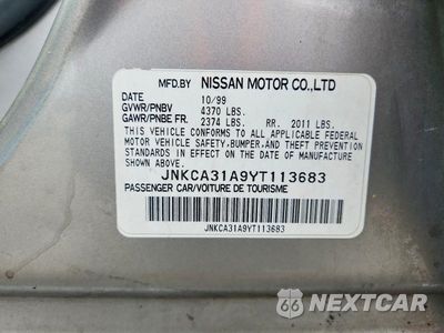 Zdjęcie 12 z 12 samochodu: 2000 INFINITI I30 BASE VIN:JNKCA31A9YT113683 - miniatura