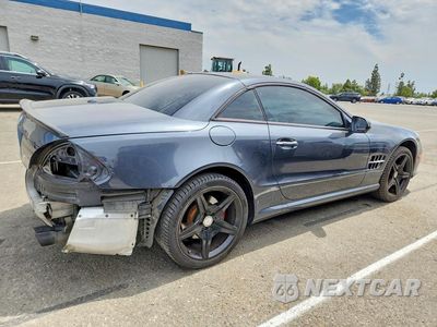 Trzecie zdjęcie samochodu z tyłu: 2011 MERCEDES-BENZ SL 550 VIN:WDBSK7BA0BF164235 - miniatura
