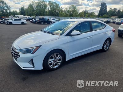 2019 HYUNDAI ELANTRA SEL 5NPD84LF4KH411537 - główne zdjęcie licytacji z USA - miniatura