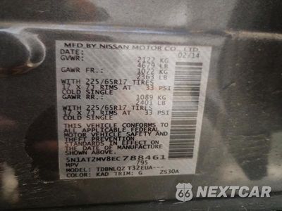 Zdjęcie 14 z 14 samochodu: 2014 NISSAN ROGUE SV VIN:5N1AT2MV8EC788461 - miniatura