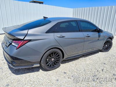 Trzecie zdjęcie samochodu z tyłu: 2025 HYUNDAI ELANTRA N LINE VIN:KMHLR4DF7SU041709 - miniatura