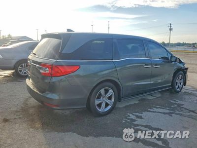 Trzecie zdjęcie samochodu z tyłu: 2020 HONDA ODYSSEY EXL VIN:5FNRL6H70LB029152 - miniatura