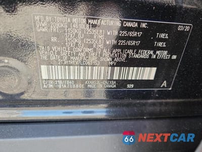 Zdjęcie 14 z 14 samochodu: 2020 TOYOTA RAV4 LE VIN:2T3H1RFV7LC063153 - miniatura