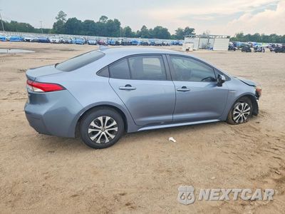 Trzecie zdjęcie samochodu z tyłu: 2021 TOYOTA COROLLA LE VIN:JTDEAMDE0MJ025710 - miniatura