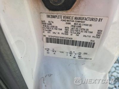 Zdjęcie 12 z 12 samochodu: 2016 FORD F550 SUPER DUTY VIN:1FDUF5GY3GEC07435 - miniatura