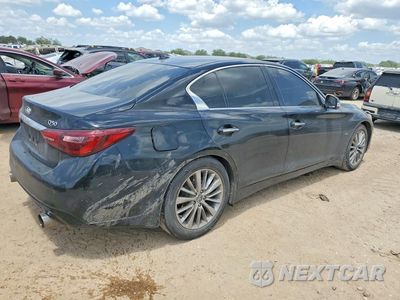 Trzecie zdjęcie samochodu z tyłu: 2019 INFINITI Q50 3.0T LUXE VIN:JN1EV7AP9KM542269 - miniatura