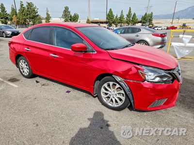 Czwarte zdjęcie samochodu z boku: 2019 NISSAN SENTRA SV VIN:3N1AB7AP5KL604249 - miniatura