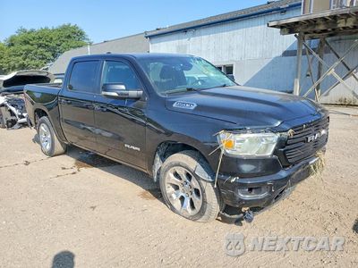 Czwarte zdjęcie samochodu z boku: 2021 RAM 1500 BIG HORN/LONE STAR VIN:1C6SRFFT1MN792968 - miniatura