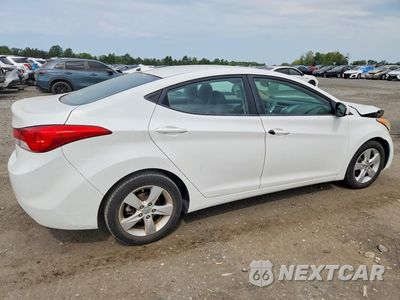 Trzecie zdjęcie samochodu z tyłu: 2011 HYUNDAI ELANTRA GLS VIN:5NPDH4AE0BH003286 - miniatura