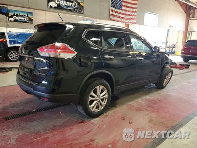 Trzecie zdjęcie samochodu z tyłu: 2016 NISSAN ROGUE SV VIN:KNMAT2MV1GP630821 - miniatura
