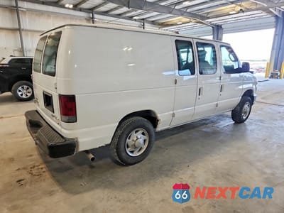 Trzecie zdjęcie samochodu z tyłu: 2013 FORD ECONOLINE E150 VAN VIN:1FTNE1EW6DDA38311 - miniatura