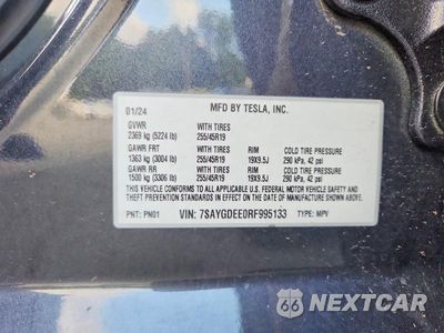 Zdjęcie 14 z 14 samochodu: 2024 TESLA MODEL Y VIN:7SAYGDEE0RF995133 - miniatura