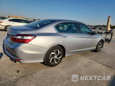 Trzecie zdjęcie samochodu z tyłu: 2016 HONDA ACCORD LX VIN:1HGCR2E32GA206640 - miniatura