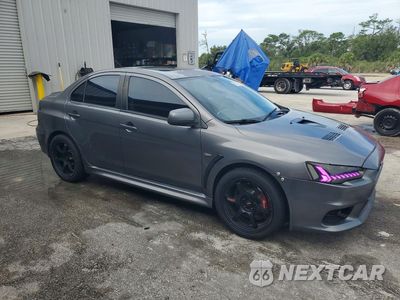Czwarte zdjęcie samochodu z boku: 2010 MITSUBISHI LANCER EVOLUTION MR VIN:JA32W5FV1AU019172 - miniatura