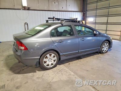Trzecie zdjęcie samochodu z tyłu: 2009 HONDA CIVIC LX VIN:19XFA16519E046778 - miniatura