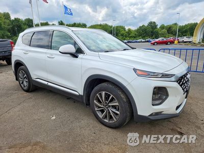 Czwarte zdjęcie samochodu z boku: 2020 HYUNDAI SANTA FE SEL VIN:5NMS3CAD2LH176300 - miniatura