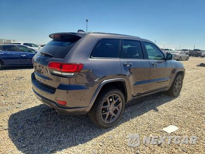 Trzecie zdjęcie samochodu z tyłu: 2021 JEEP GRAND CHEROKEE LIMITED VIN:1C4RJEBG9MC783643 - miniatura