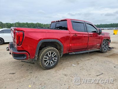 Trzecie zdjęcie samochodu z tyłu: 2021 GMC SIERRA K1500 AT4 VIN:1GTP9EED3MZ187913 - miniatura