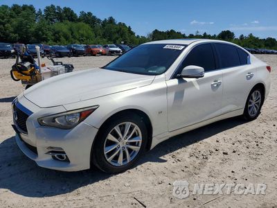 2014 INFINITI Q50 PREMIUM JN1BV7AR4EM704527 - główne zdjęcie licytacji z USA - miniatura