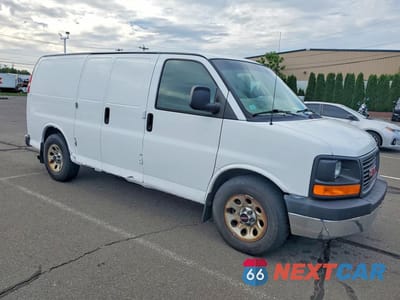 Czwarte zdjęcie samochodu z boku: 2011 GMC SAVANA G1500 VIN:1GTS8AF47B1170905 - miniatura