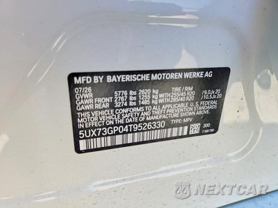 Zdjęcie 14 z 14 samochodu: 2026 BMW X3 M50 VIN:5UX73GP04T9526330 - miniatura