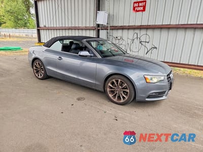 Czwarte zdjęcie samochodu z boku: 2013 AUDI A5 PREMIUM PLUS VIN:WAULFAFH4DN008266 - miniatura