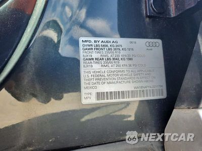 Zdjęcie 12 z 12 samochodu: 2018 AUDI Q5 PREMIUM PLUS VIN:WA1BNAFY4J2211795 - miniatura