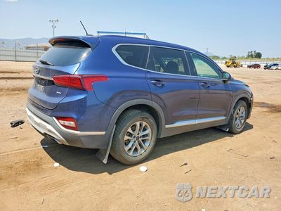 Trzecie zdjęcie samochodu z tyłu: 2019 HYUNDAI SANTA FE SE VIN:5NMS2CAD0KH086662 - miniatura