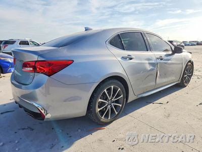 Trzecie zdjęcie samochodu z tyłu: 2018 ACURA TLX TECH VIN:19UUB2F50JA009370 - miniatura