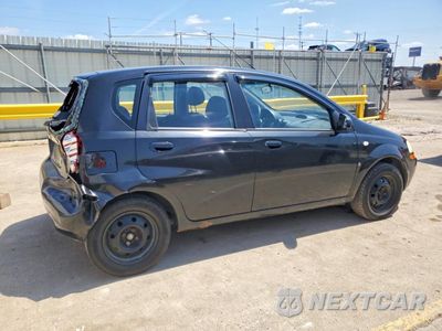Trzecie zdjęcie samochodu z tyłu: 2007 CHEVROLET AVEO BASE VIN:KL1TD66677B758004 - miniatura